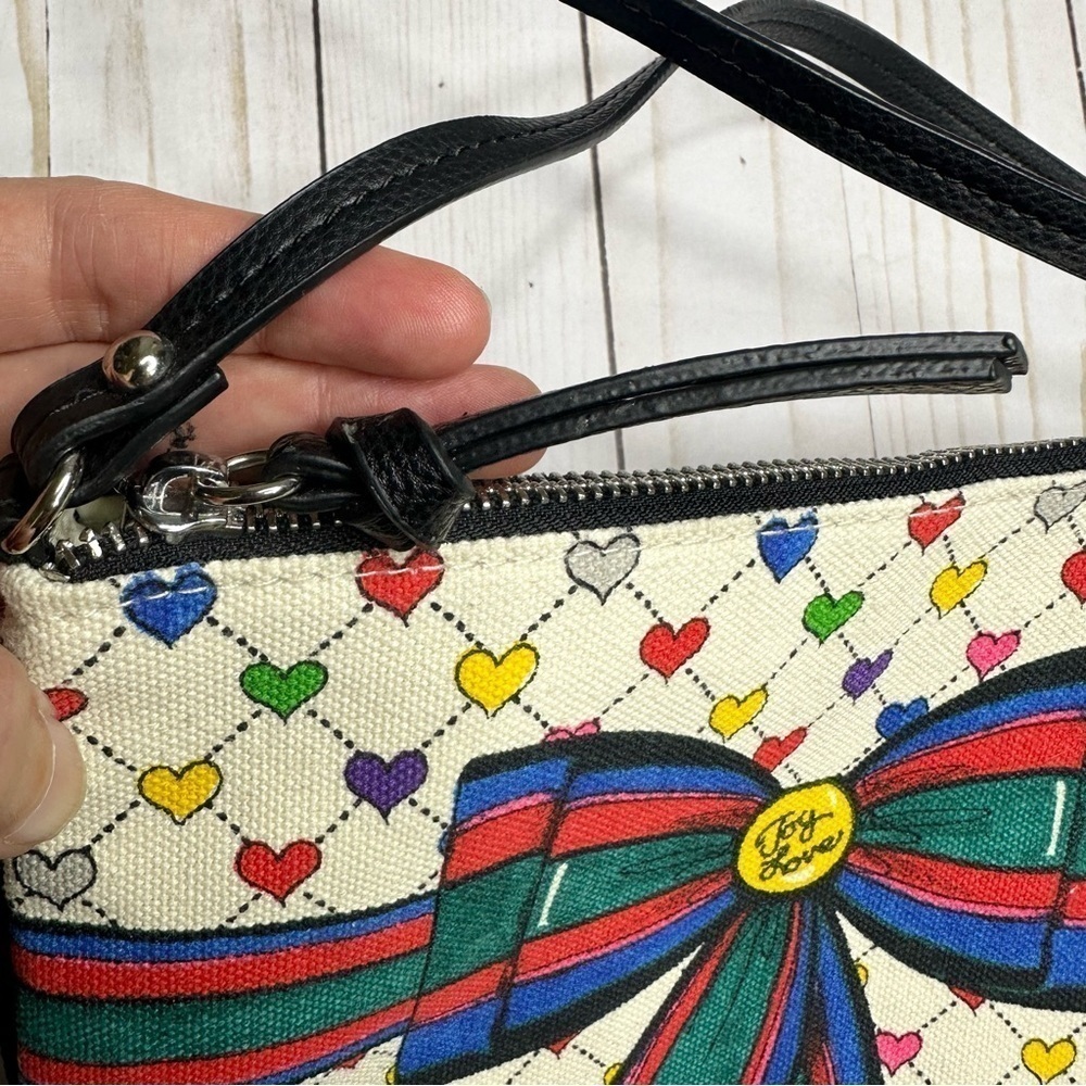 Brighton Love & Joy canvas crossbody purse - Picture 5 of 16